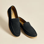 LP Summer Walk Loafers in Black Suede