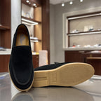LP Summer Walk Loafers in Black Suede