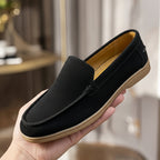 LP Summer Walk Loafers in Black Suede